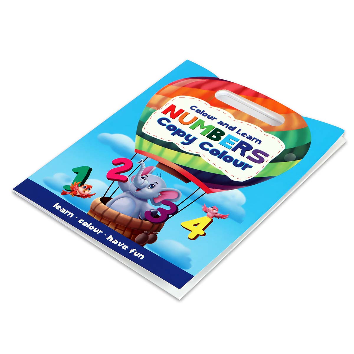 Colour And Learn Numbers Copy Book