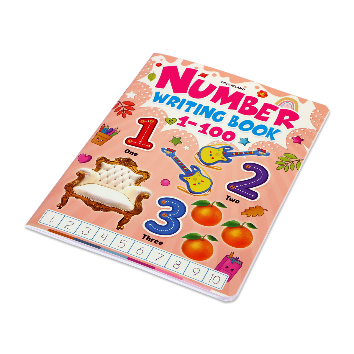 Dreamland Number Writing Book 1 To 100