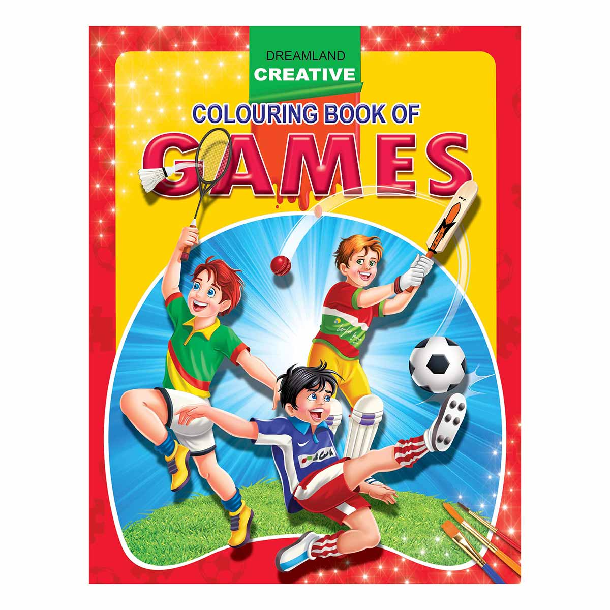 Creative Colouring Book Of Games - Dreamland