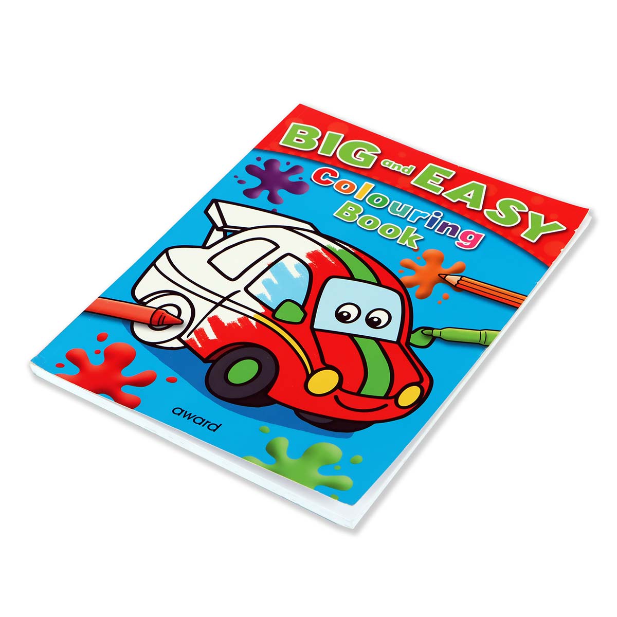 Big And Easy Colouring Book