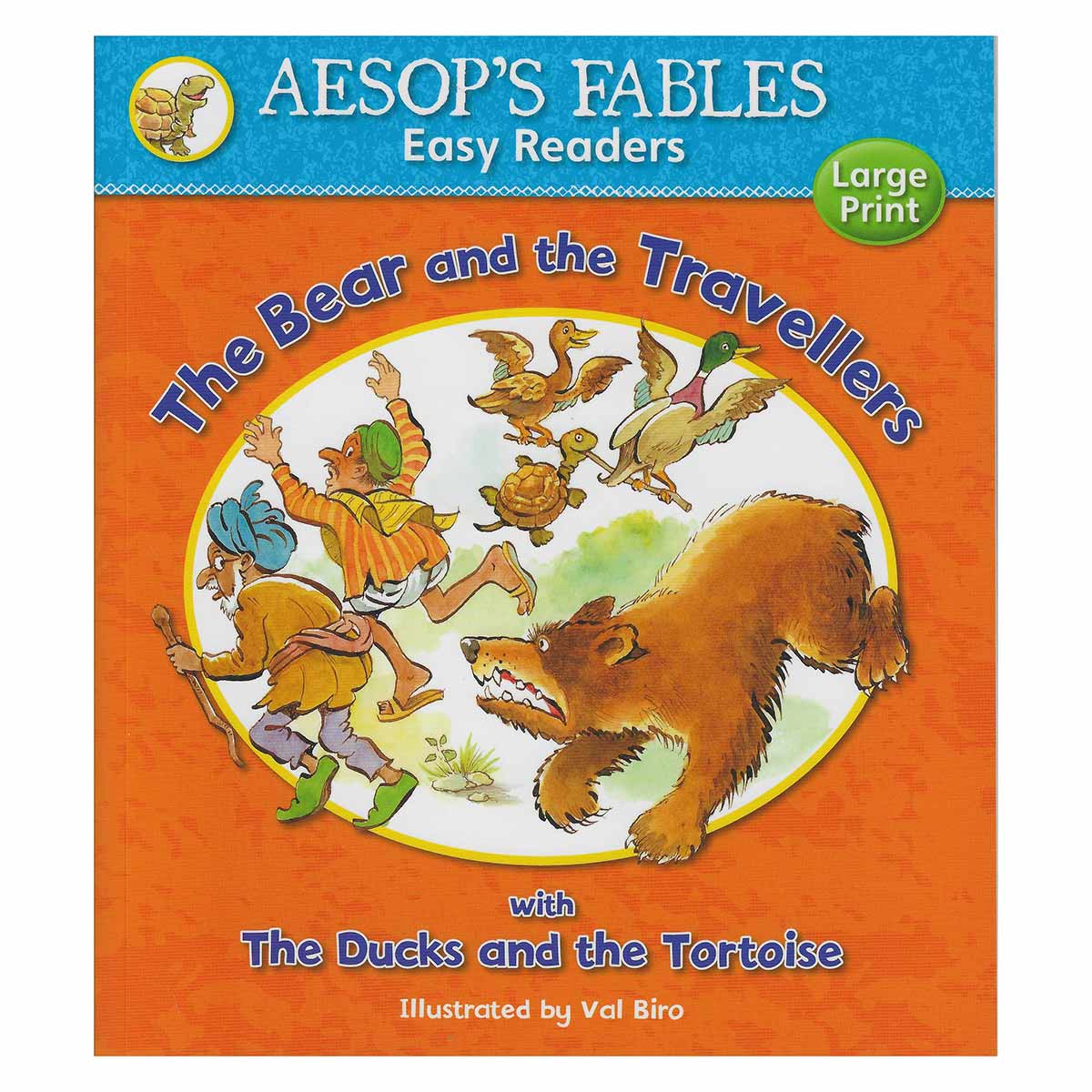 Aesop S Fables Easy Readers The Bear And The Travellers - Award