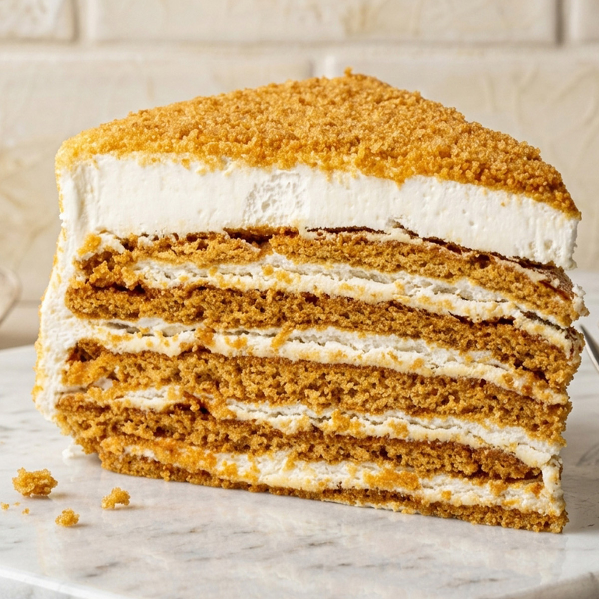 Amj Honey Cake Slice