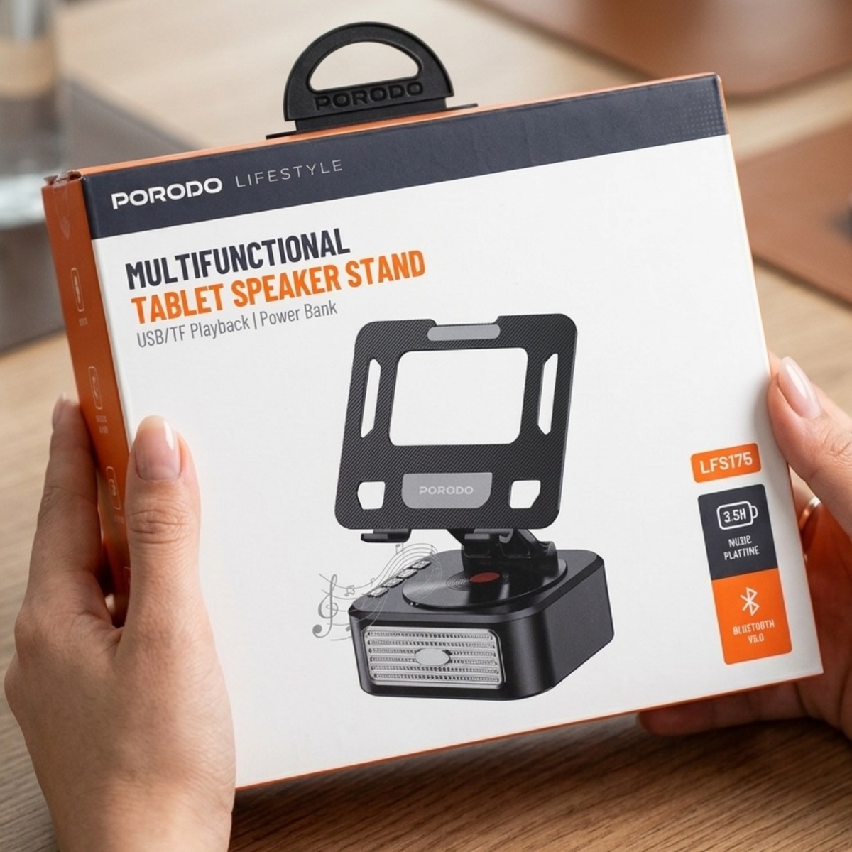 Porodo Tablet Speaker Stand Multifunctional