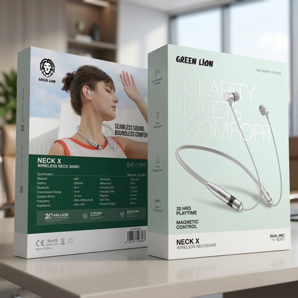 Green Lion Wireless Neckband A01