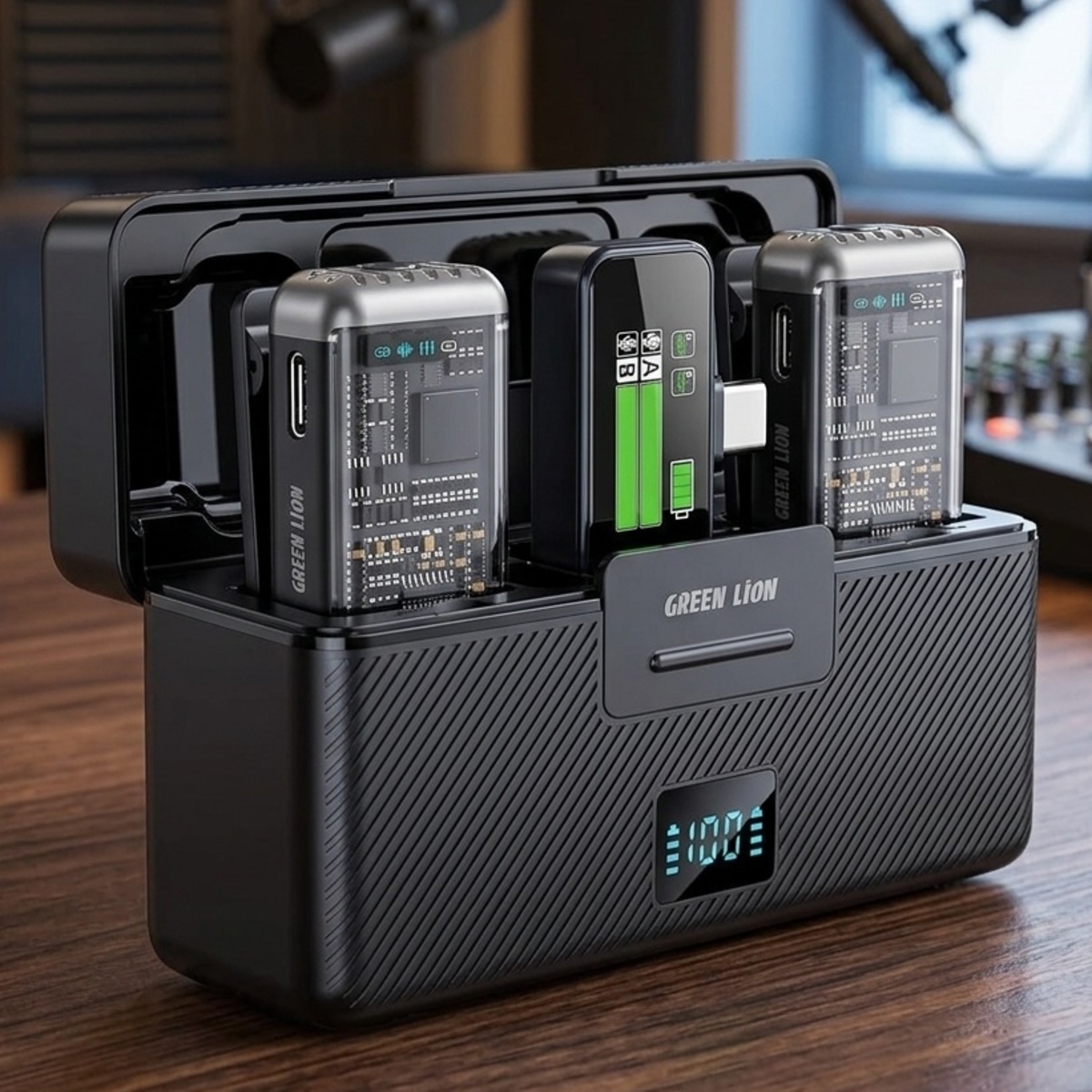 Green Lion Microphone Multi Slot Battery Charger | Audio | Other Audio Green Lion Microphone Multi Slot Battery Charger | Audio | Other Audio