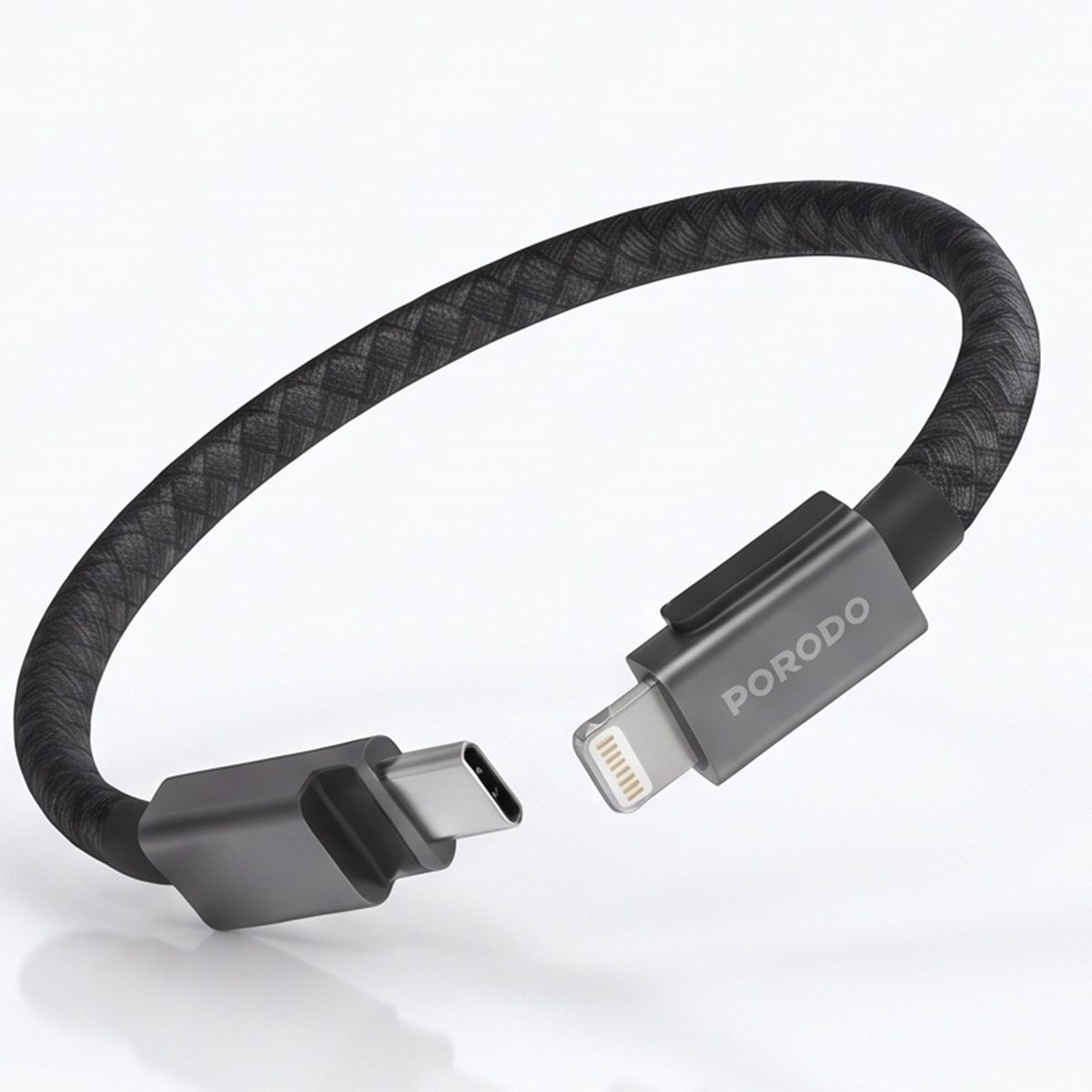 Porodo Braided USB-C To Lightning Cable