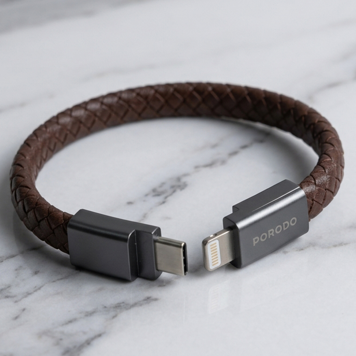 Porodo Usb-C Wrist Band Cable (Magnetic Steel Clasp)