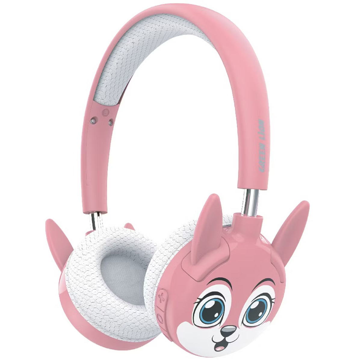 Green Lion Kids Wireless Headphone Pink