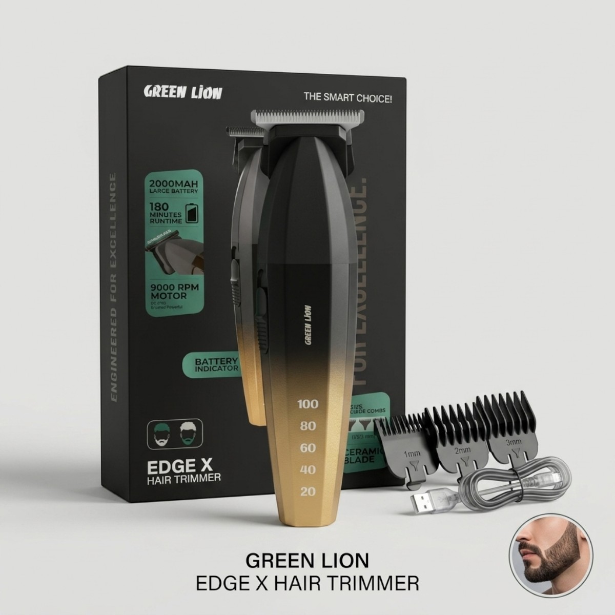 Green Lion Edge X Trimmer
