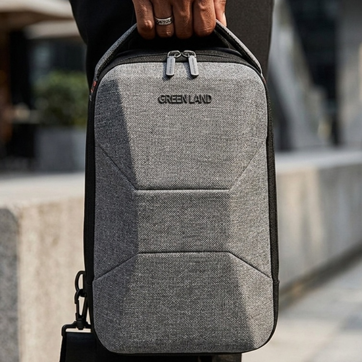 Bagsmart Sling Bag Grey | Travel Bags & Luggage | Backpacks
