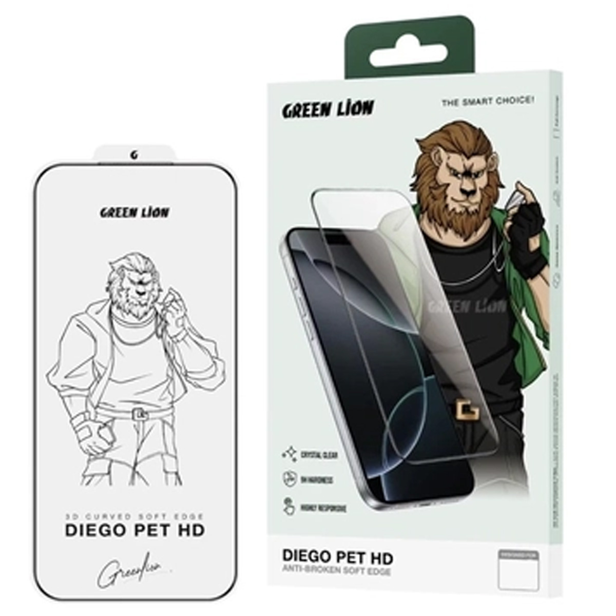 Green Lion Iphone 17 Pro Privacy Screen Protector