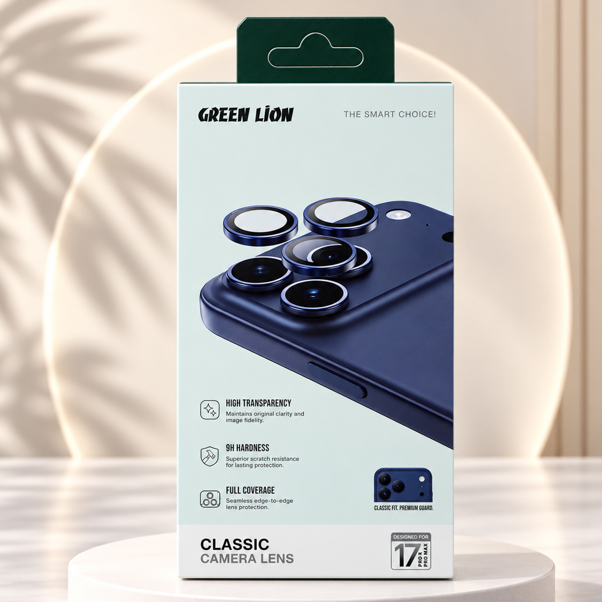 Green Lion Classic Camera Lens For iPhone 17 Pro Max