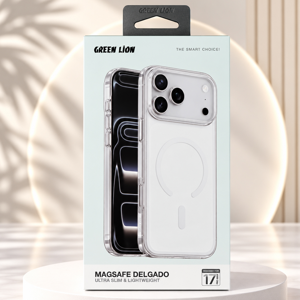 Green Lion Magsafe Delgado Ultra Slim & Lightweight Case For iPhone 17 Pro Max