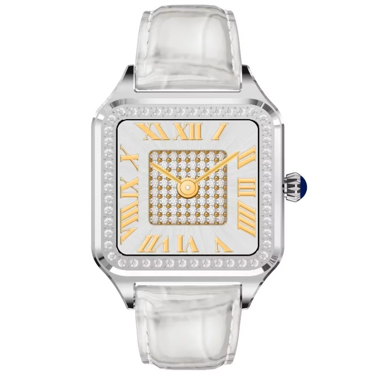 Green Lion Hilux Smart Watch Silver-GNHILUXSWASL