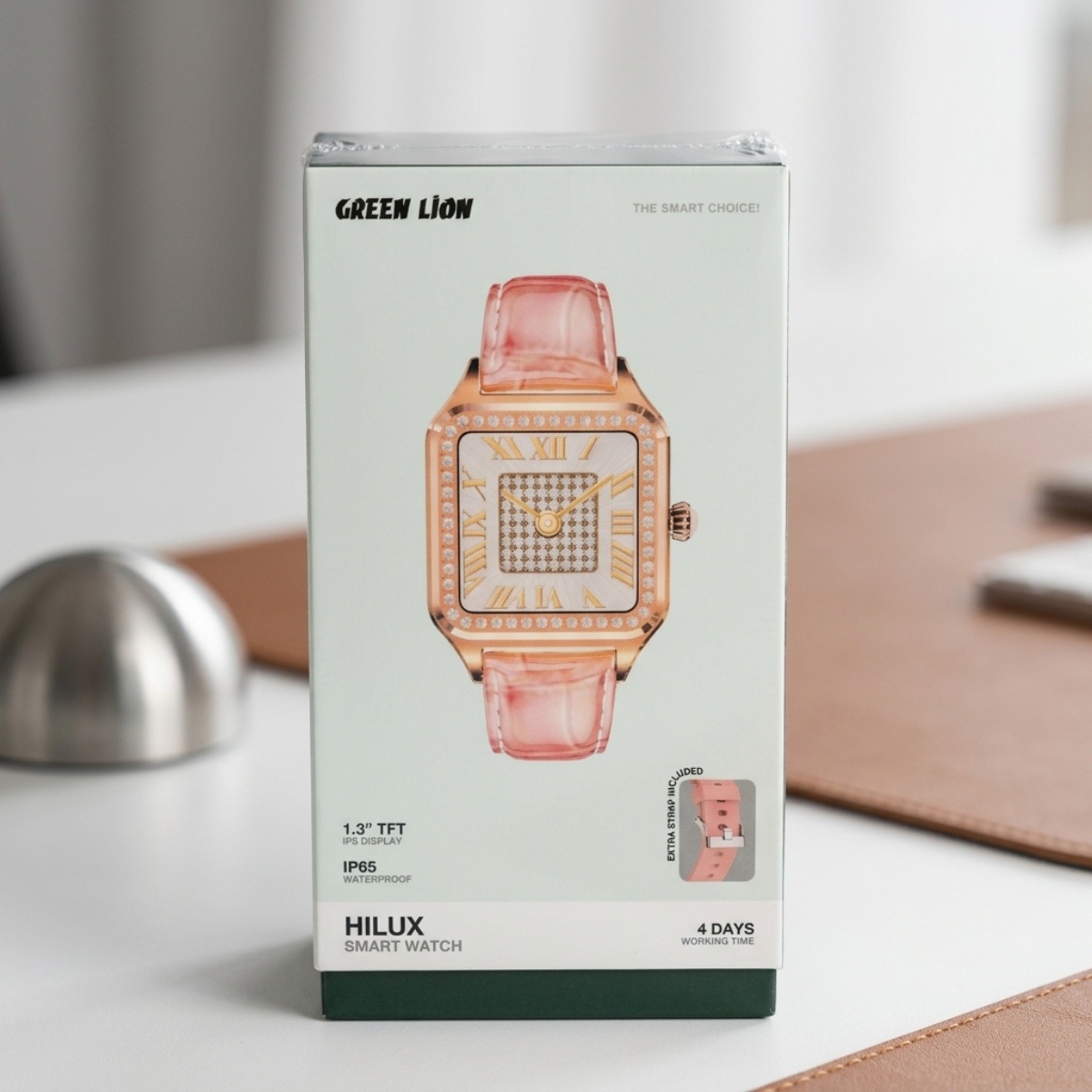 Green Lion Hilux Smart Watch Silver-GNHILUXSWAPK