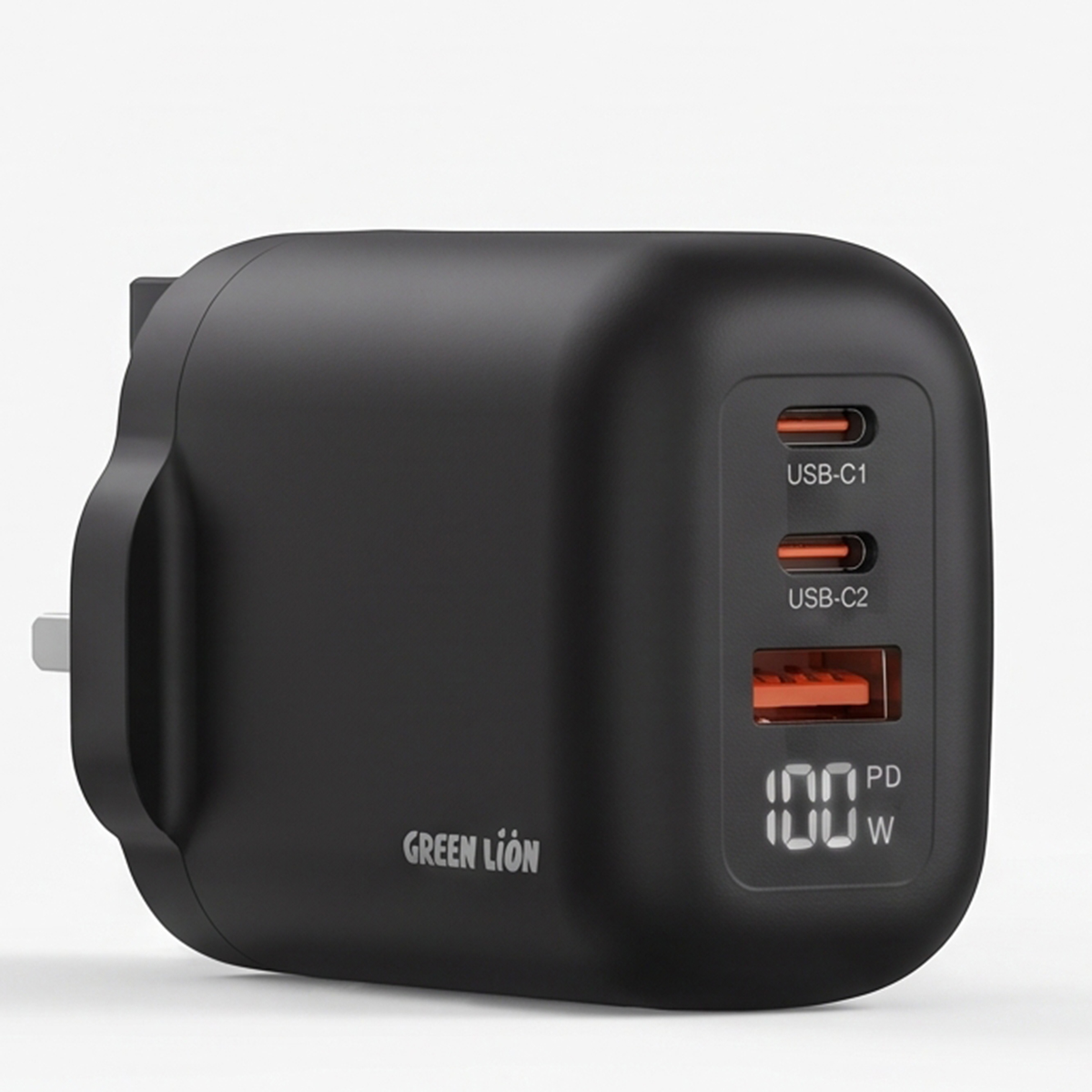 Green Lion 100W USB-C and USB Adapter Charger