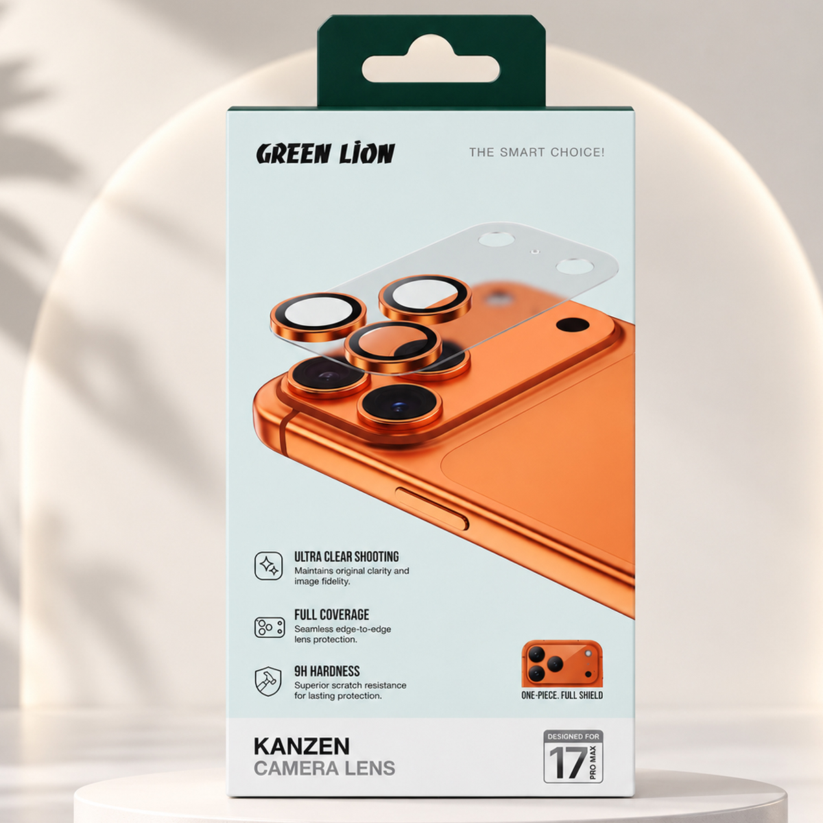 Green Lion Kanzen Camera Lens For iPhone 17 Pro Max