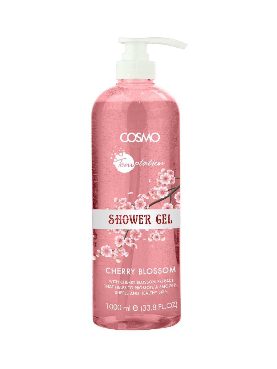 Cosmo Shower Gel Cherry Blossom 1 Ltr