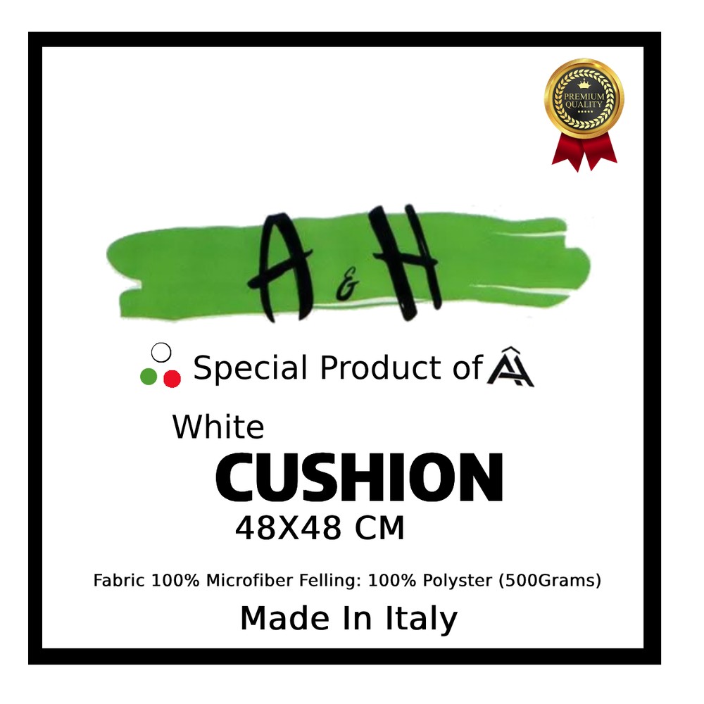 A&H Filled Cushion 48X48cm